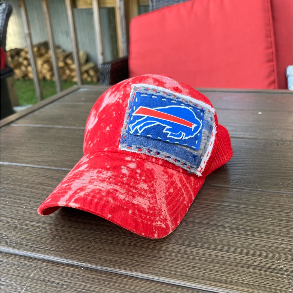 Upcycle Buffalo Bills Trucker Hat